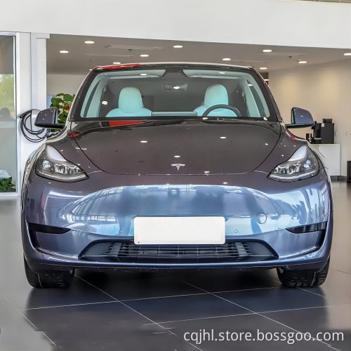 Pure Electric Car Tesla Model 3 Long Battery Life High Performance Long Range 675km New Energy Vehicle With Front And Rear Radar
